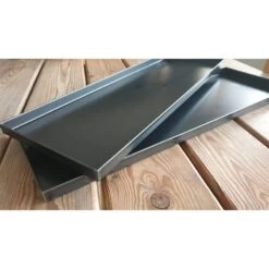 KIT 8 TEGLIE 20x60 IN LAMIERA BLU PER PIZZA