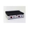 PIASTRA PER PANINI DOPPIA IN GHISA SMALTATA -Macchine del Gusto tostiera grill piastra doppia in ghisa smaltata senza coperchi
