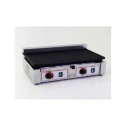 PIASTRA PER PANINI DOPPIA IN GHISA SMALTATA