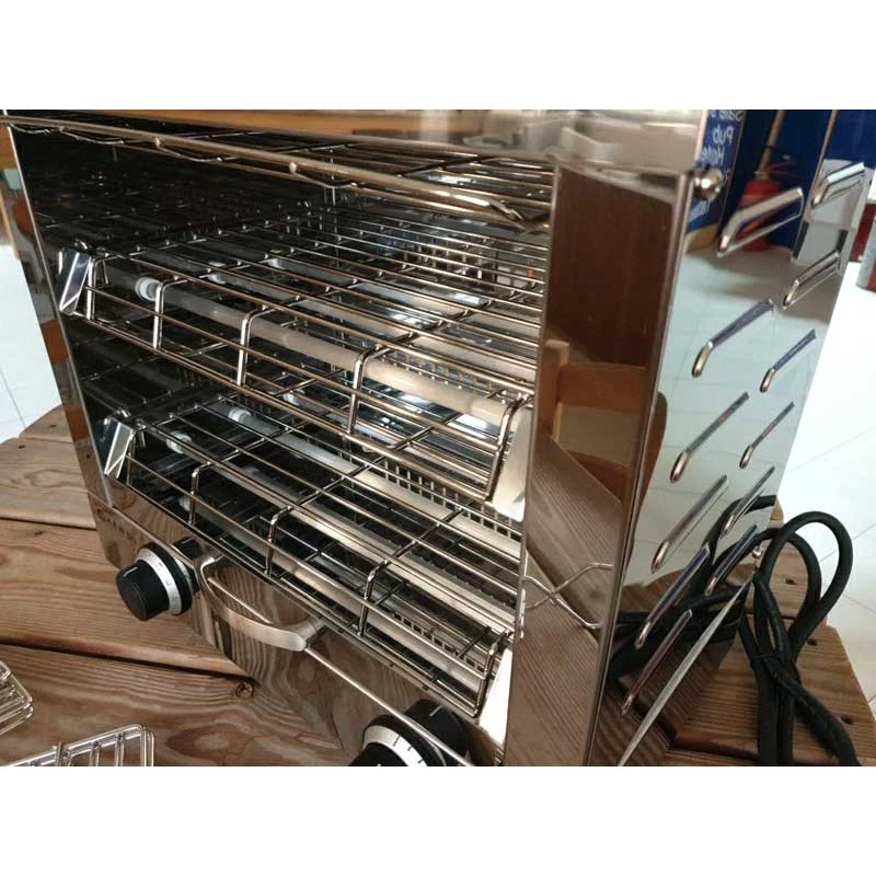 TOSTIERA PROFESSIONALE 6 PINZE TOSTIERA PROFESSIONALE 6 PINZE -Macchine del Gusto tostiera professionale 6 pinze hendi 3