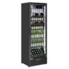 VETRINA FRIGO BIBITE NERA 293 Litri -Macchine del Gusto vetrina frigo bibite nera 293 litri
