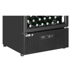 VETRINA FRIGO BIBITE NERA 293 Litri -Macchine del Gusto vetrina frigo bibite nera 293 litri 2