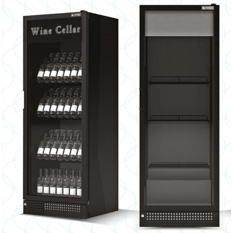 VETRINA FRIGO VINI MONOZONA 450 lt VETRINA FRIGO VINI MONOZONA 450 Lt -Macchine del Gusto vetrina frigo vini monozona 3