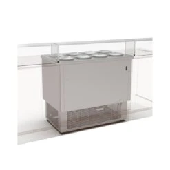 VETRINA GELATO DA INCASSO A CARAPINE 8 Pozzetti + Riserva