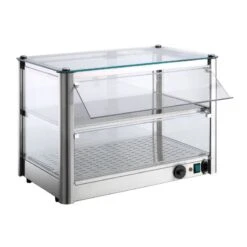 VETRINA RISCALDATA 2 PIANI - Lunghezza 57cm