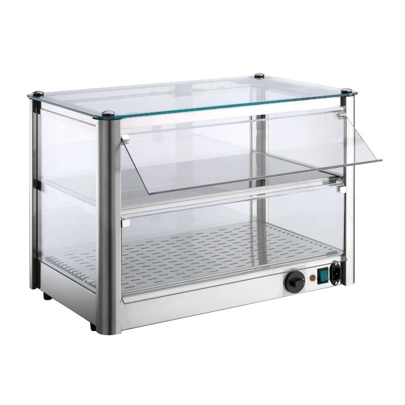 VETRINA RISCALDATA 2 PIANI - Lunghezza 57cm VETRINA RISCALDATA 2 PIANI - Lunghezza 57cm -Macchine del Gusto vetrina kb52 r