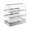 VETRINA NEUTRA 3 PIANI - Lunghezza 50 Cm -Macchine del Gusto vetrina neutra bn53r