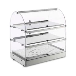 VETRINA NEUTRA 3 PIANI - Lunghezza 50 Cm