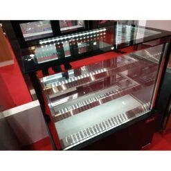 VETRINA REFRIGERATA ESPOSITIVA NERA 270 LITRI -Macchine del Gusto vetrina refrigerata atosa wdg096f 2