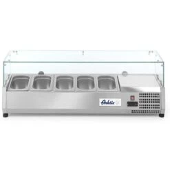 VETRINA REFRIGERATA BACINELLE-5xGN 1/4