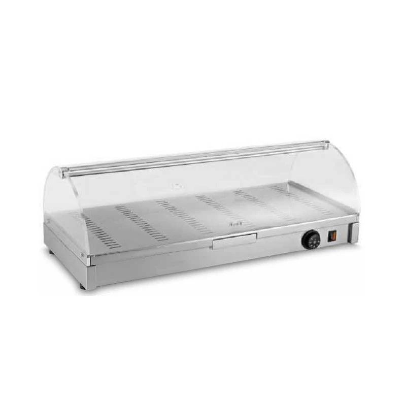 VETRINA RISCALDATA 80 cm con antine rotonde VETRINA RISCALDATA 80 Cm Con Antine Rotonde -Macchine del Gusto vetrina riscaldata vec810