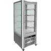 VETRINA VENTILATA ESPOSITIVA, 4 GRIGLIE, Vetrocamera 4 Lati -Macchine del Gusto vetrina ventilata espositiva 4 griglie vetrocamera 4 lati