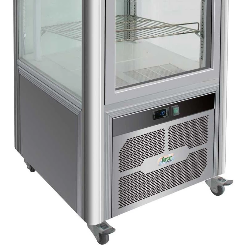 VETRINA VENTILATA ESPOSITIVA, 4 GRIGLIE, vetrocamera 4 lati VETRINA VENTILATA ESPOSITIVA, 4 GRIGLIE, Vetrocamera 4 Lati -Macchine del Gusto vetrina ventilata espositiva 4 griglie vetrocamera 4 lati 2