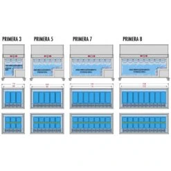 VETRINA GELATERIA STATICA 5 Gusti 5 VETRINA GELATERIA STATICA 5 Gusti -Macchine del Gusto vetrine gelateria primera5 3