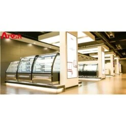 VETRINE REFRIGERATA SQUARE-290 Litri -Macchine del Gusto vetrine refrigerata square 290 litri 2